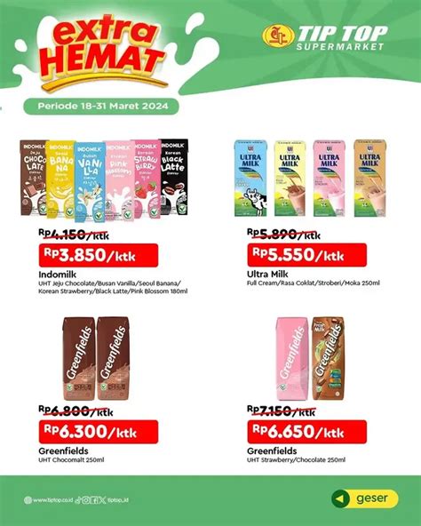 Promo tip top jsm minggu ini terbaru  Katalog Promo Swalayan Tiptop