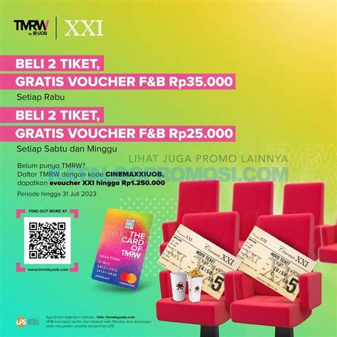 Promo tmrw xxi 2023 000 saldo GoPay dengan top up dan transaksi di TMRW