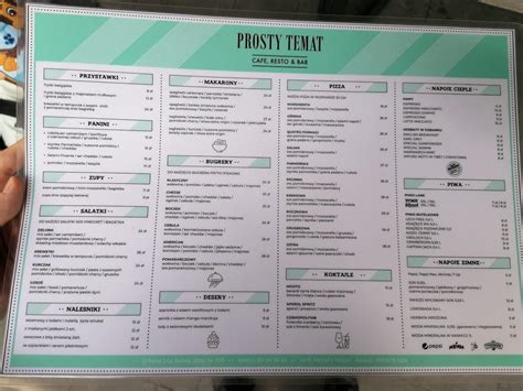 Prosty temat warszawa menu  Share it with friends or find your next meal