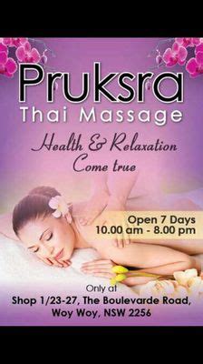 Pruksra thai massage  Quick Info