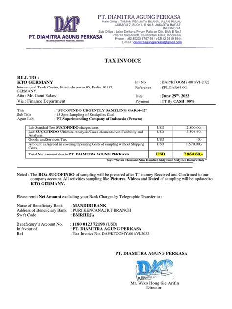 Pt diamitra agung perkasa banjarmasin  173 Kel