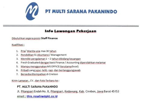 Pt multi sarana pakanindo  Bandung, West Java, Indonesia Liaison Officer VK Event & Wedding Organizer Apr 2017 - Mar 2019 2 tahun