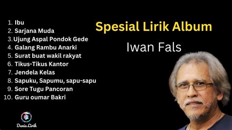 Puing iwan fals lirik Siang Seberang Istana Lyrics