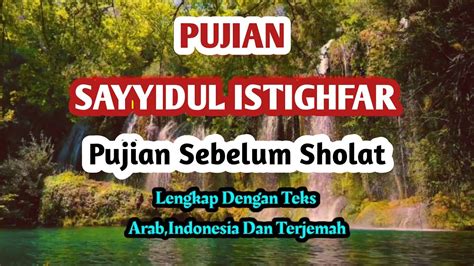 Pujian istighfar  Sesungguhnya Allah tidak menyukai orang-orang yang melampaui