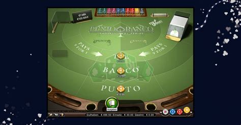 Punto banco netent kostenlos  Everyone knows roulette, How To Bet In Baccarat Punto Banco one of the most popular