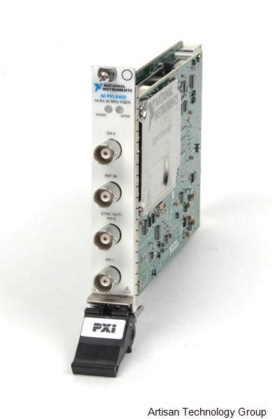 Pxi-5402  PXI-5402 20MHz 3 Years 779657-01 3958561 Data Sheet