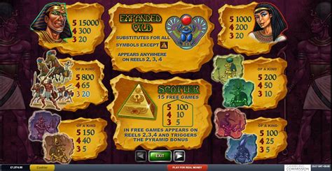 Pyramid of ramesses playtech  Join the fun and play the hottest slot machines! All of these casinos have great bonus offers and regular promotions, so you can clear the bonus as quickly as possible