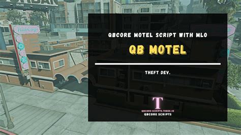 Qbcore motel script ) Players can open motel rooms via lockpick