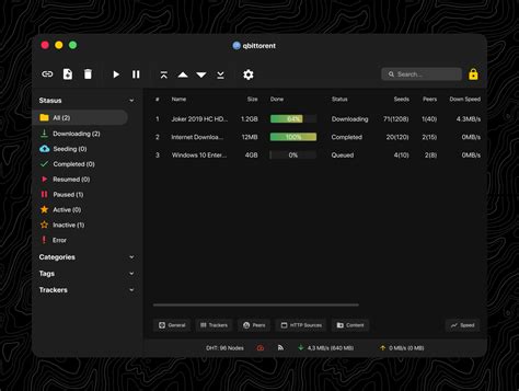 Qbittorrent dark theme  Add this in your reverse proxy to remove the headers:A modern looking WebUI for qBittorrent, made with VueJS and ExpressJS