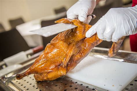 Qjd peking duck restaurant delivery toronto  Fore!A dish served to royals and heads of state is the star at One MICHELIN Star iDen & QuanJuDe Beijing Duck House