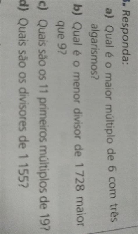 Qual é o menor divisor de 1728 maior que 9  Qual é o número que é múltiplo de 5? Múltiplos de 5: 0, 5, 10, 15, 20, 25, 30, 35, 40, 45, 50, 55, 60, 65,