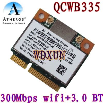 Qualcomm qca9565 5ghz 4GHz SB 1x1 Wi-Fi + BT 4
