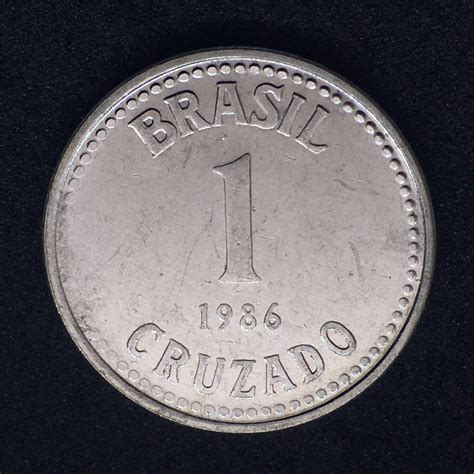 Quanto vale uma moeda de 1 cruzado de 1986  O reverso