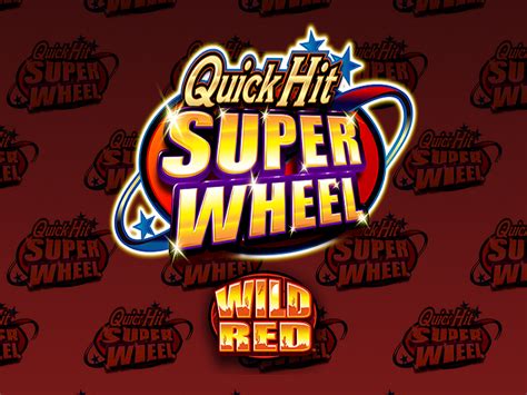 Quick hit super wheel wild red  The game offers classic flavors for a modern gambler, including winning some