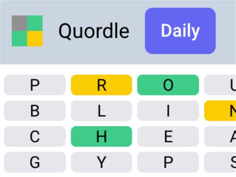 Quordle puzzle for 29 December 2022 