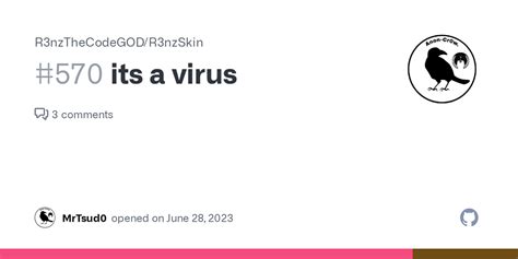 R3nzskin virus  This is a trojan and