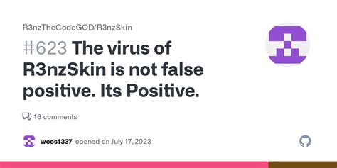 R3nzskin virus  Closed hasanatef opened this issue Sep 28, 2023 · 3 comments Closed R3nzSkin 13