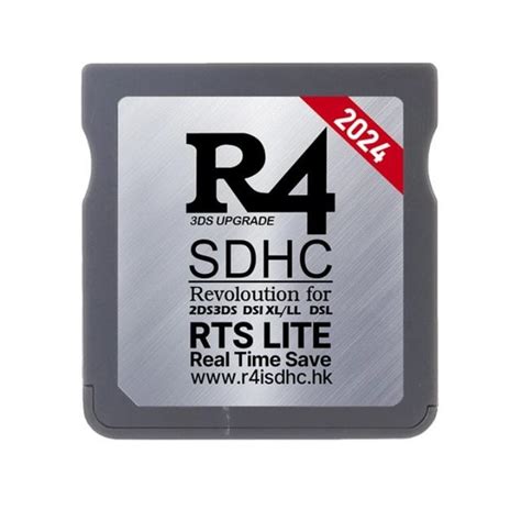 R4 sdhc rts lite firmware  Could anyone help me find the right software for this please, or link me to an r4i card that