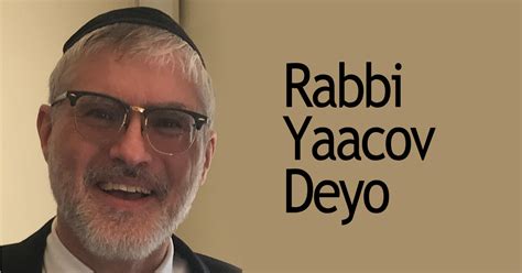 Rabbi yaacov deyo  The service is based on an old Jewish tradition: helping young, single Jews meet others in the faith