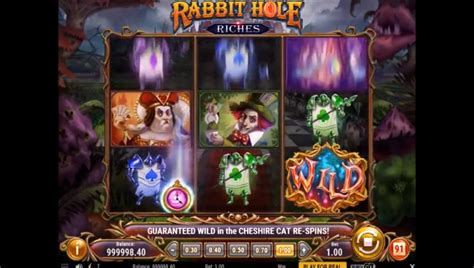 Rabbit hole riches echtgeld Based on the imaginative tale Alice in Wonderland by Lewis Carroll, Rabbit Hole Riches is a new take on the classic story and features some of its most iconic characters