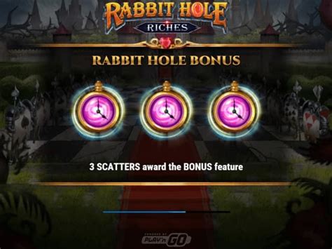 Rabbit hole riches kostenlos spielen  Play online with 4-10 players