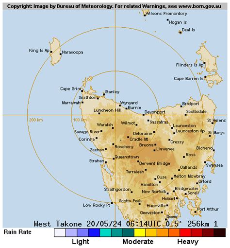 Radar yarrawonga 256  Distance and latitude/longitude coordinates are displayed when you mouse over the map
