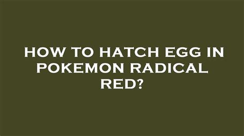 Radical red egg hatch  Code: 820257BC 423F