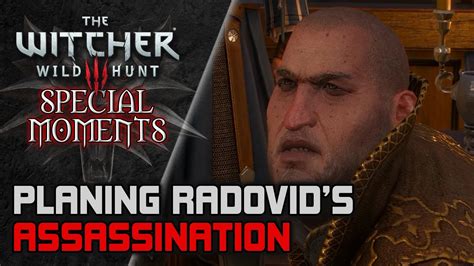 Radovid assassination questline  As good as CDPR is at making quests have difficult decisions, they really dropped the ball with Reason of state