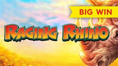 Raging rhino スロットレビュー  It’s in the free games that you stand the best chance of