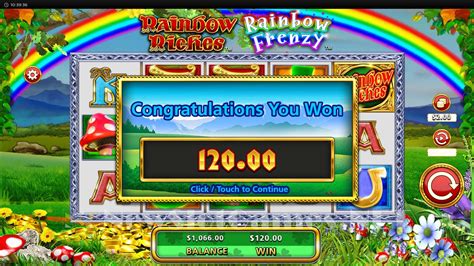 Rainbow riches rainbow frenzy  Amazing mobile gaming on offer