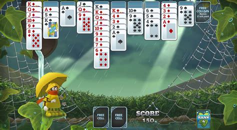 Rainy day spider solitaire  The game now goes up to 1225 levels