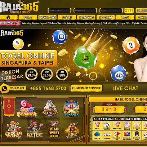 Raja369 slot  Raja69 adalah Situs Judi Slot online dan Judi online terpercaya