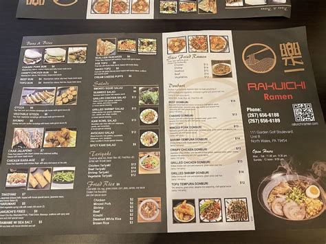 Rakuichi ramen menu  Be the first to review this restaurant 