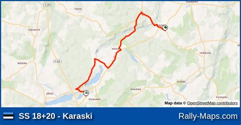 Rally estonia 2023 map  "CBet Rally Rokiškis 2023" July 27 - 29, 2023