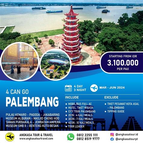 Rama travel palembang  Untuk jadwal keberangkatan dari Palembang menuju Tangerang sendiri berlangsung setiap hari pada pukul 8 pagi dengan tarif 600 ribu per orang