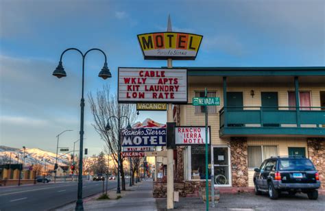 Rancho sierra motel reno nv  We are centrally located; just two blocks from the beautiful