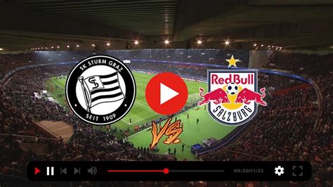 Rb salzburg vs sk sturm graz lineups  P