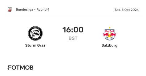 Rb salzburg vs sk sturm graz lineups  If you want to bet on three goals or more, then Over 2