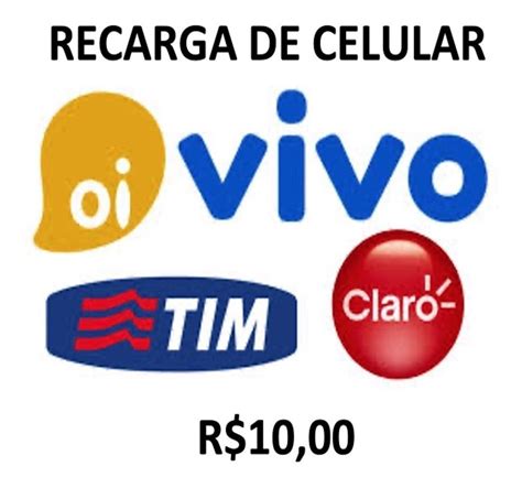 Recarregar 10 reais vivo <code> 12x</code>