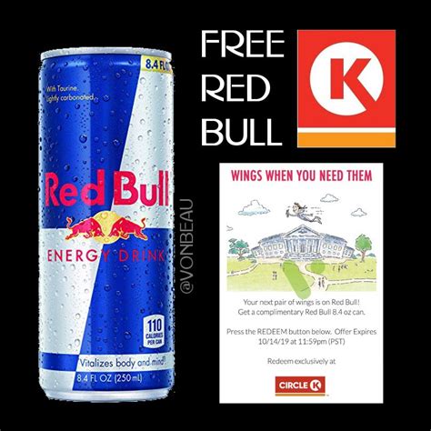 Red bull energy drink coupons  Red Bull Energy Drink's special formula contains ingredients of high quality: Caffeine, Taurine, some B-Group