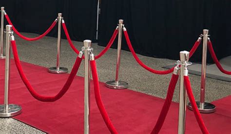 Red carpet bollard hire  To learn more, simply browse through