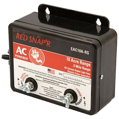 Red snapper fence charger parts com