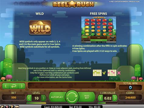 Reel rush gratis 777 Online Casino