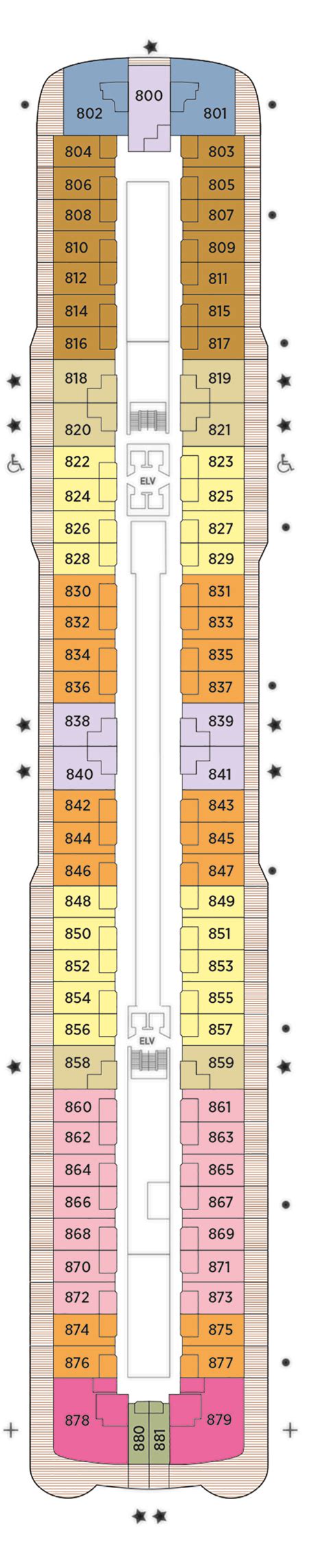 Regent seven seas grandeur deck plan  55,254