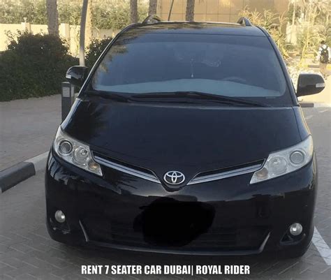 Rent 7 seater car dubai  Toyota Previa 7 seats or similar vehicle