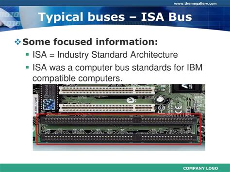 Replaced isa and vesa bus standards " (VESA stands for "Video Electronics Standards Association")