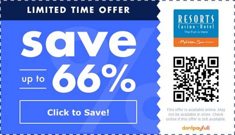 Resorts ac promo code  In the past 30 days, there are 43 WorthEPenny