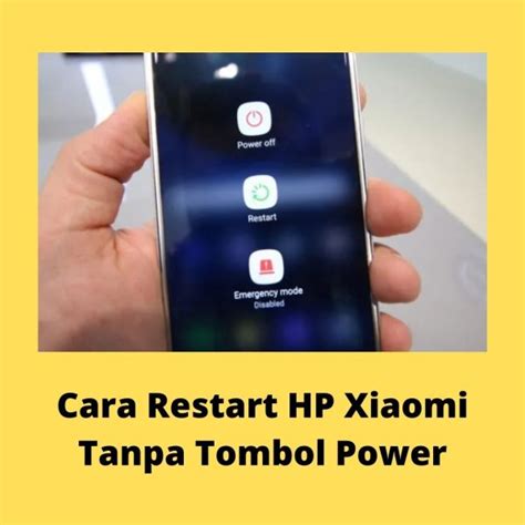 Restart hp xiaomi tanpa tombol power  Nah, berikut 3 cara keluar dari mode fastboot di HP Xiaomi: 1