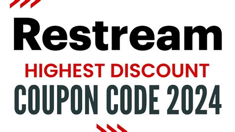 Restream coupon code Our best Restream coupon code will save you 50%; Shoppers have saved an average of 44% with our Restream promo codes; The last time we posted a Restream discount code was on November 15 2023 (9 hours ago) If you're a fan of Restream , our coupon codes for Janie and Jack, Our Place and Little Sleepies can be quite handy