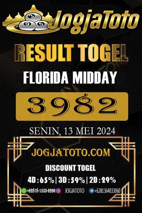 Result florida midday malam ini Paito Harian HK ini penting untuk para master merumus dan menemukan pola jitu dalam permainan togel